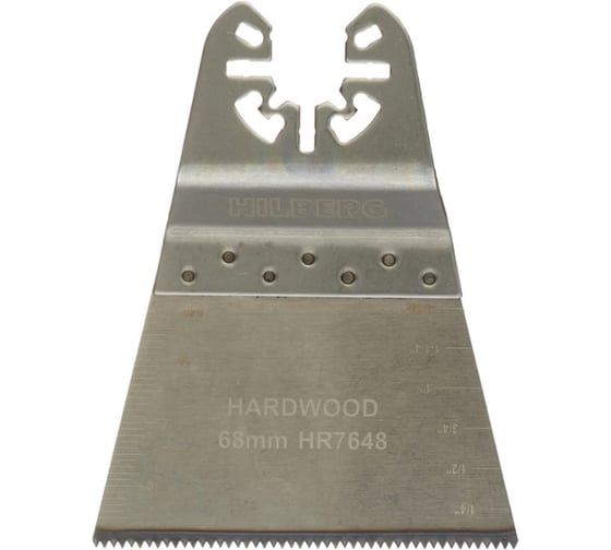 Изображение товара Полотно пильное погружное по твердой древесине Hilberg Hardwood Cr-V 68x40x18tpi HR7648
