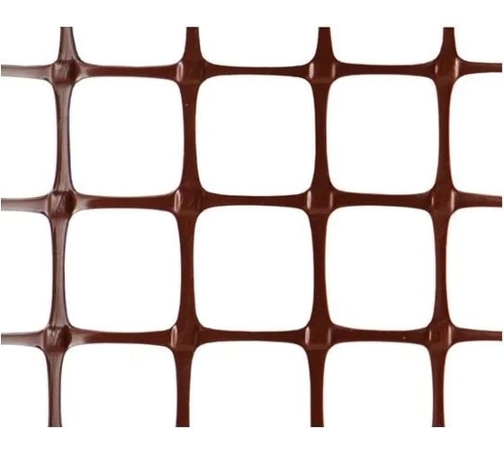 Изображение товара Сетка для подзаборного пространства ПРОТЭКТ ЗР-15/0,4/20, 20x20, 20 м, коричневый ЗР-15/0,4/20 кор