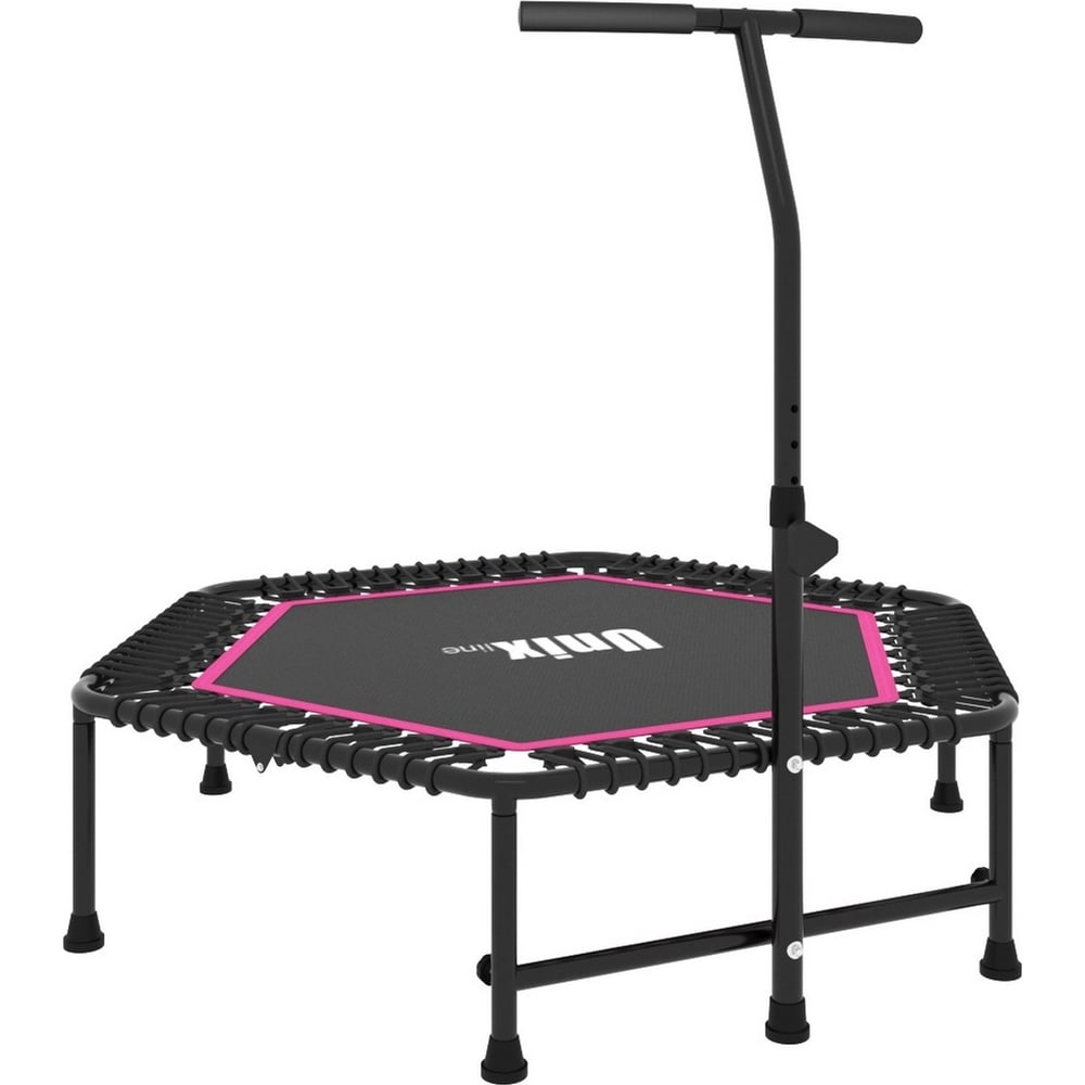 Изображение товара Батут UNIXline UNIX Line FITNESS Pink 130 см со прочной рамой и перматроном