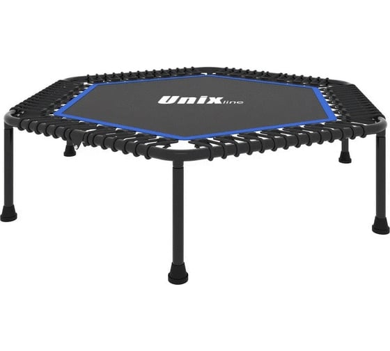 Изображение товара Батут UNIXline UNIX Line FITNESS Blue lite, 130 см, + BP TR130FITWHB
