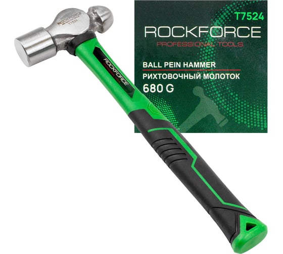 Изображение товара Молоток рихтовочный Rockforce 680гр RF-T7524(58471)