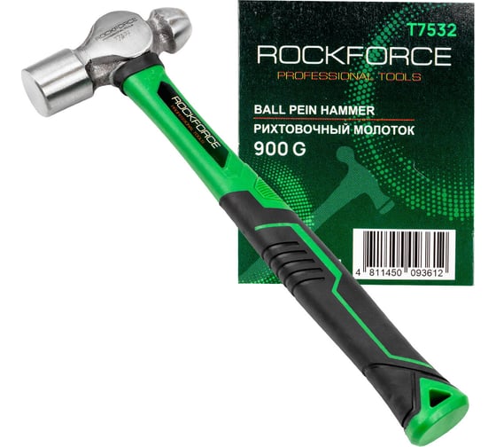 Изображение товара Молоток рихтовочный Rockforce 900гр RF-T7532(58473)