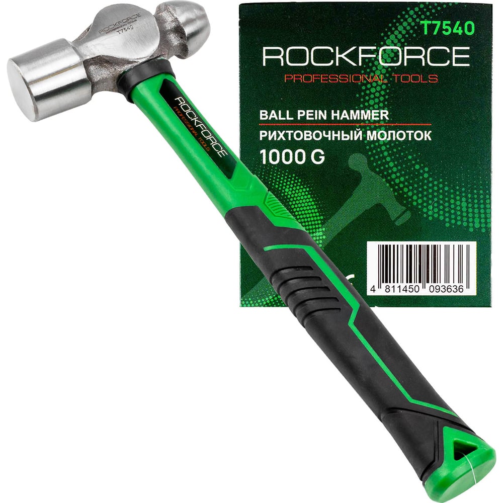 Изображение товара Молоток рихтовочный Rockforce 1000гр RF-T7540(58475)