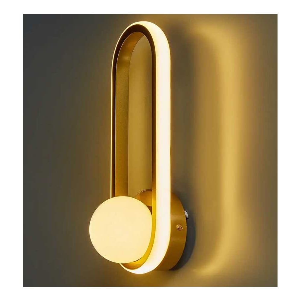 Изображение товара Настенный светильник ESCADA *13W Gold 10207/S LED Изображение товара Настенный светильник ESCADA *13W Gold 10207/S LED