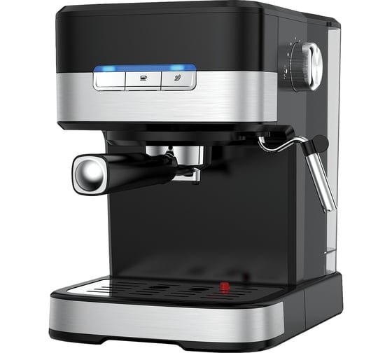 Изображение товара Кофеварка Centek 3в1, эспрессо, 20 бар, капучино + латте, 1500 мл, 1200 Вт, LED кнопки CT-1171