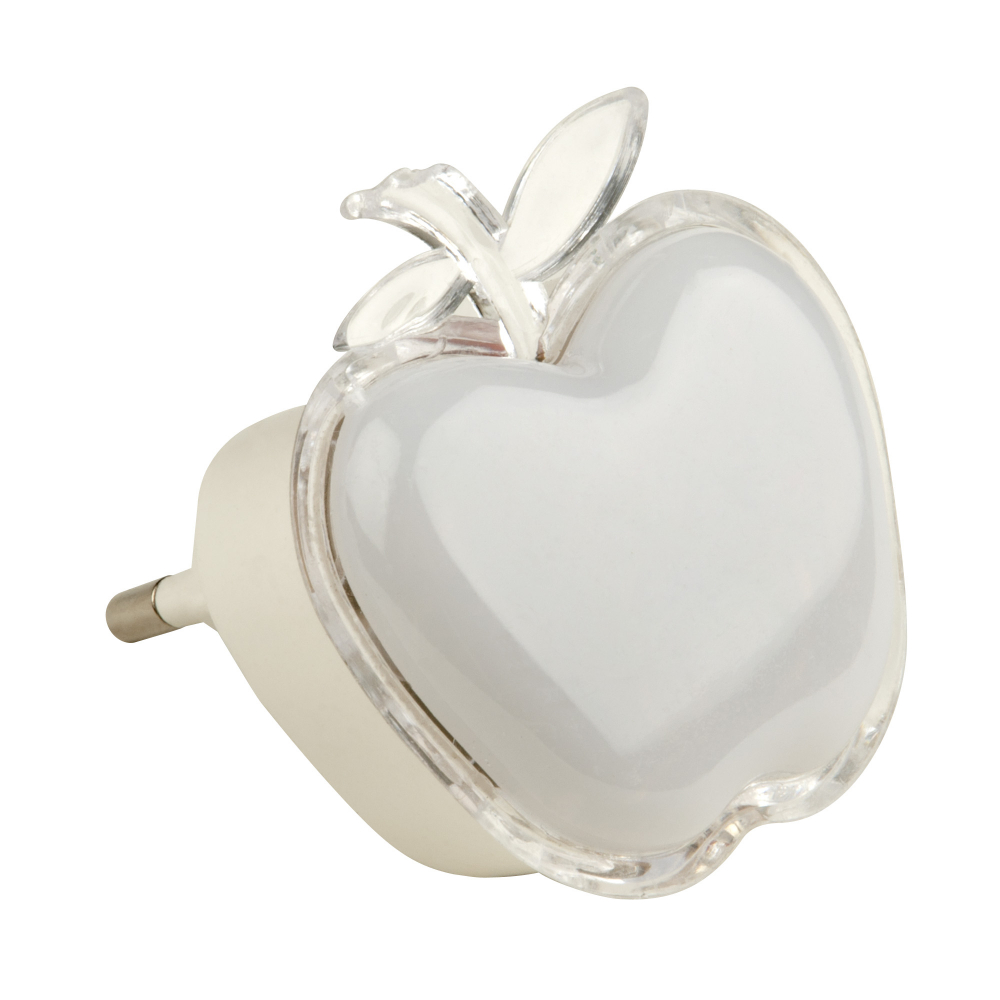 штекер декоративный яблоко пластик красный 10x60 см Светильник-ночник Uniel