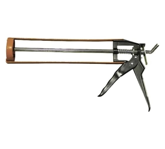 Изображение товара Пистолет скелетообразный Политех "Эксперт" 320мл, с шестигранным штоком 6511003