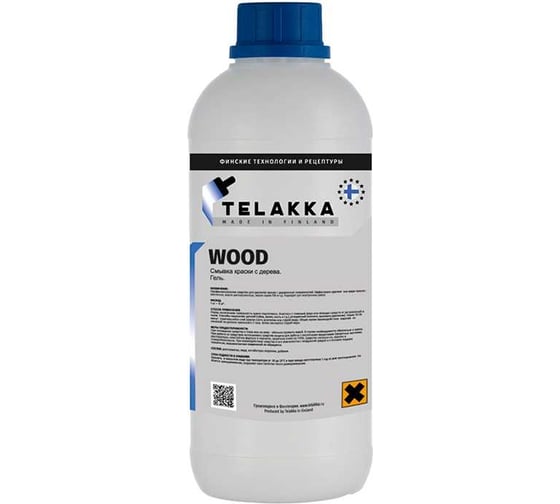 Изображение товара Гидрофобизатор для деревянных поверхностей GIDROFOB WOOD 1л Telakka 4673763647322
