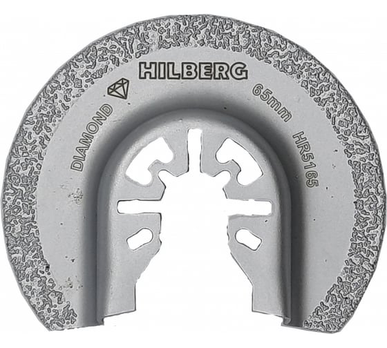 Изображение товара Полотно алмазное отрезное по керамике и камню Hilberg Stone Radial Vc-M 65 мм HR5165