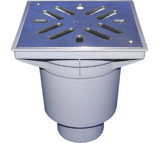 Изображение товара Дворовый трап HL вертикальный выпуск, максимальная нагрузка 1.5 тонны HL 606S/1
