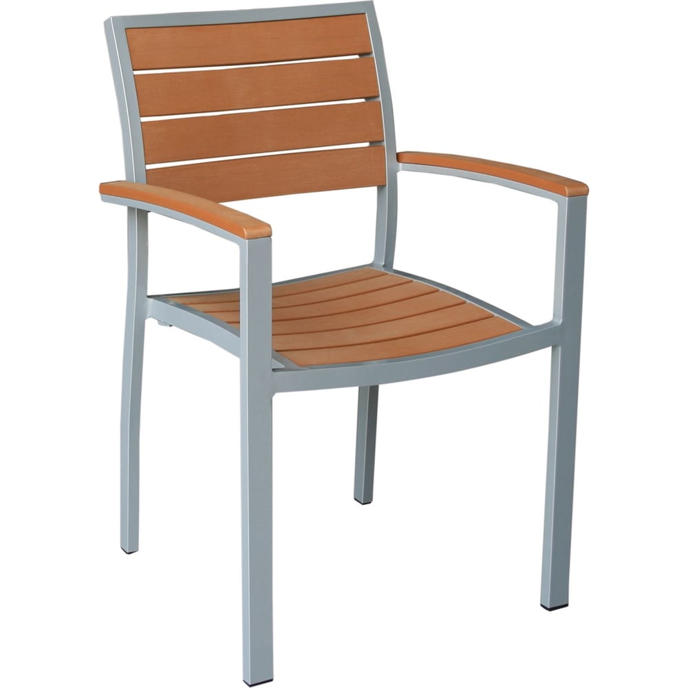 Изображение товара Садовое кресло Konway Lissabon из полимерево-алюминиевого материала с защитным покрытием