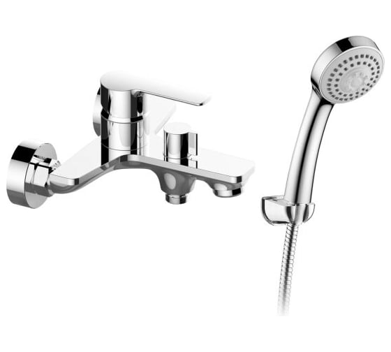 Изображение товара Смеситель для ванной Elghansa однорычажный, с душевым комплектом 2392010