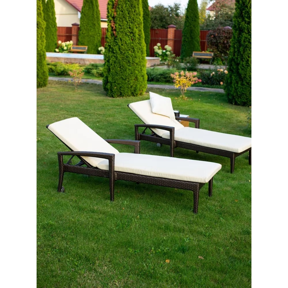 Изображение товара Подушка-матрас Konway Maui для шезлонга 195x60 бежевый