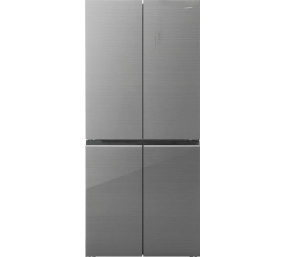 Изображение товара Холодильник Centek NF Gray Glass total 415 л (148 л/267 л), стекло, 4 двери CT-1744 Gray