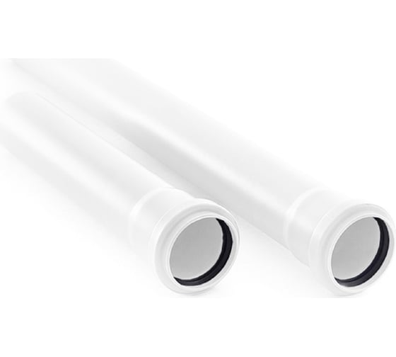 Изображение товара Труба RTP ELITE МК ПП 40x1,8х1500 белый 43336