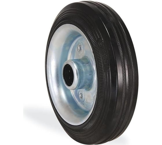 Изображение товара Промышленное колесо КАМА, 160 мм, посадка на ось 20 мм KAMA 160x45x20-SLS