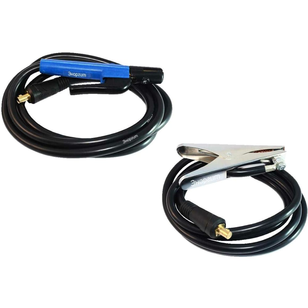Комплект сварочных проводов энаргит клипсы самоклеящиеся для проводов и ключей 6 шт