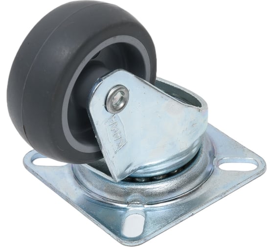 Изображение товара Поворотная колесная опора с площадкой, 50 мм KAMA 1702-MTB-050