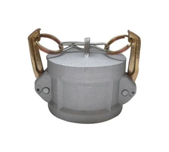 Изображение товара Камлок соединение типа DС (6"; заглушка для ниппеля; алюминий) TITAN LOCK TL600DCAL