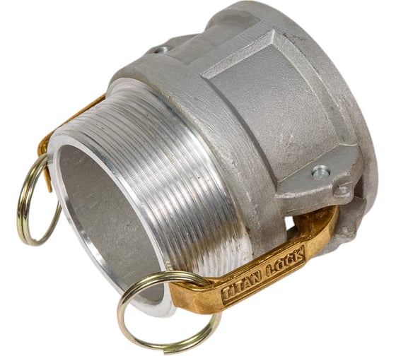 Изображение товара Камлок соединение типа B (2.5"; розетка; наружная резьба BSP; алюминий) TITAN LOCK TL250BAL