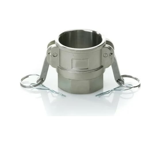 Изображение товара Камлок соединение типа D (1.5"; розетка; внутренняя резьба BSP; алюминий) TITAN LOCK TL150DAL