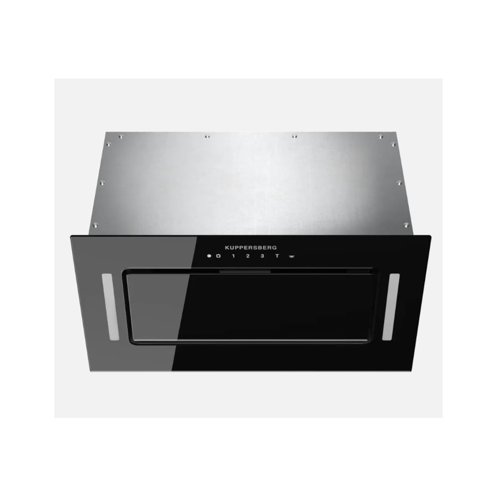 Изображение товара Вытяжка KUPPERSBERG BIM 600 Black 6921 встроенная для кухни с фильтрами и сенсорным управлением