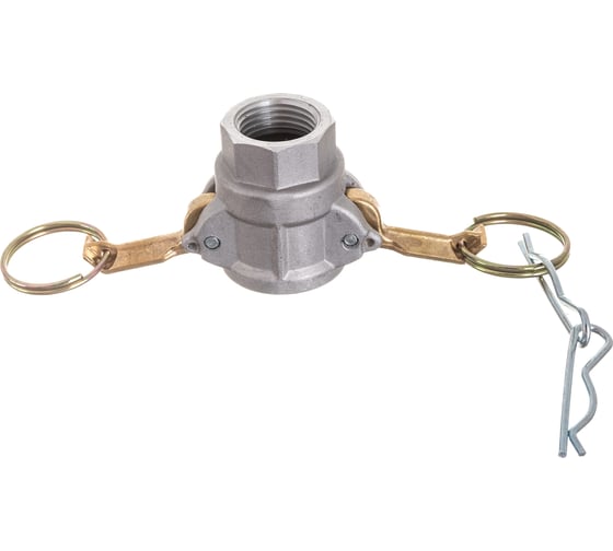 Изображение товара Камлок соединение типа D (0.5"; розетка; внутренняя резьба BSP; алюминий) TITAN LOCK TL50DAL