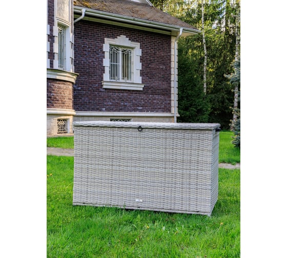 Изображение товара Сундук для хранения ROYAL FAMILY KARL 120 с колесиками, бежевый 1115-21