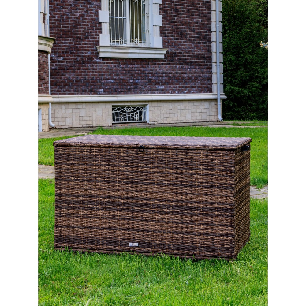 Изображение товара Сундук для хранения ROYAL FAMILY KARL 120 с колесиками коричневый