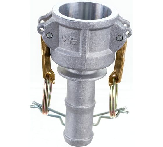 Изображение товара Камлок соединение типа С (0.75"; розетка с хвостовиком; алюминий) TITAN LOCK TL75CAL