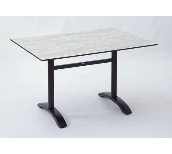 Изображение товара Складной стол Konway Solid Top Easy 120x80, montpellier/black, для дома, дачи, бани, балкона, веранды, террасы KN-3158/KN-Solid.12080.214