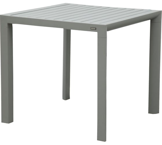 Изображение товара Садовый стол Konway Toronto 80x80 мм, алюминий, серый KN-6200