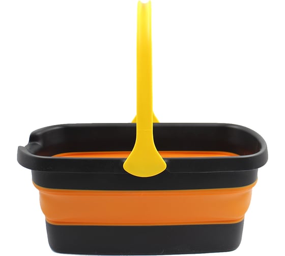 Изображение товара Складное силиконовое ведро для полотеров и швабр Boomjoy ПВА, 12 л FT-08
