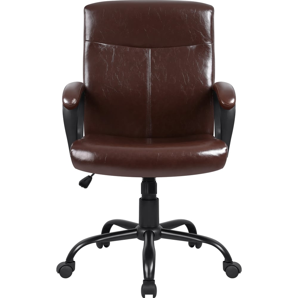 Изображение товара Офисное кресло DEFENDER Madrid коричневое 3 класс регулируемое