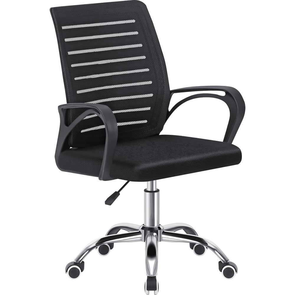 Изображение товара Офисное кресло DEFENDER Sofia черный регулируемое с механизмом качания