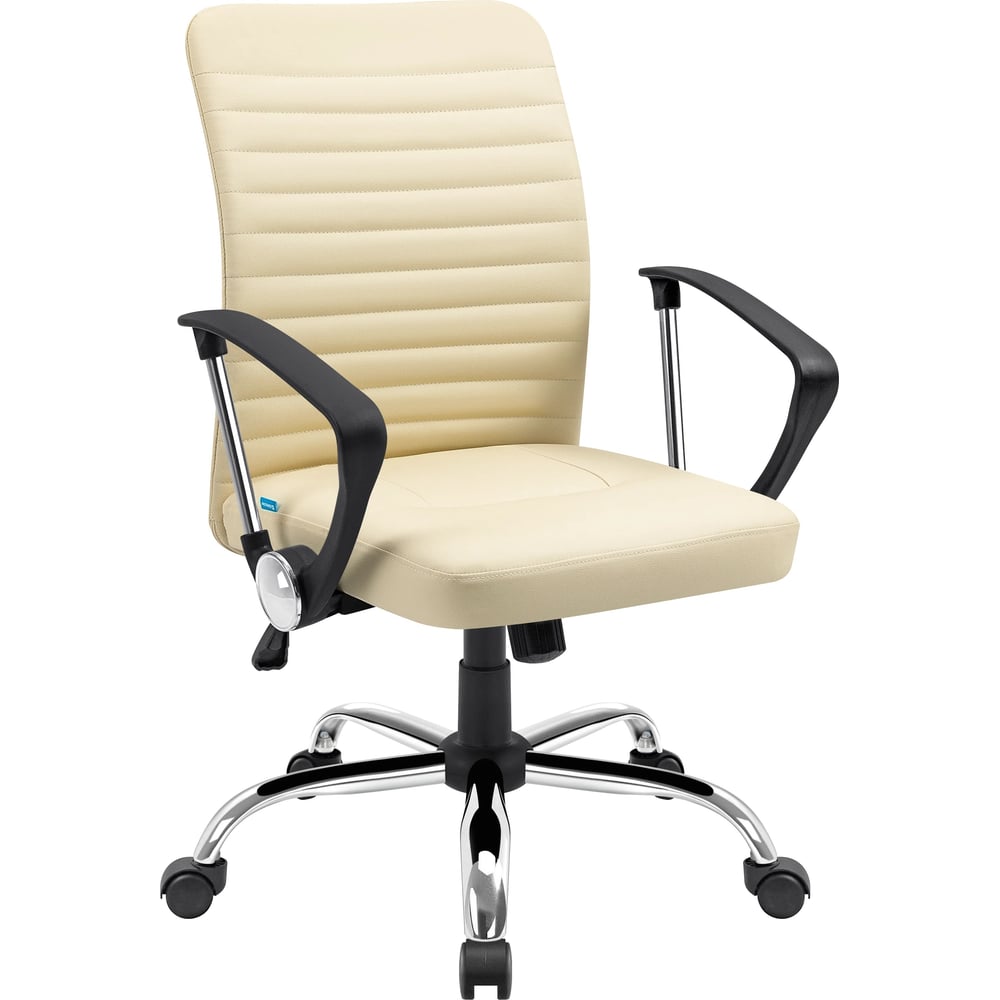 Изображение товара Офисное кресло DEFENDER Dublin бежевое, экокожа, механизмы