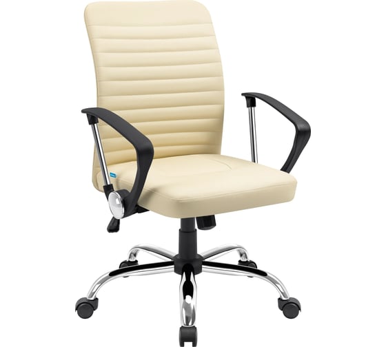 Изображение товара Офисное кресло DEFENDER Dublin бежевый, PU, 3 класс 64232