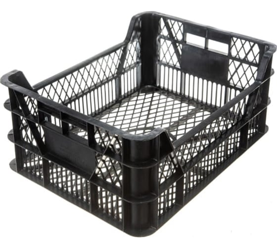 Изображение товара Ящик Дигрус перфорированный 400x300x155 чёрный Я/ПЕР-4315-Ч/Д