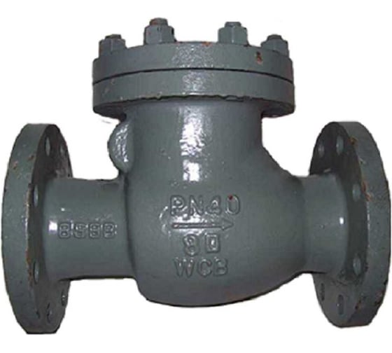 Изображение товара Клапан обратный поворотный АТКА 19с53нж Ду125, Ру40 1010030707