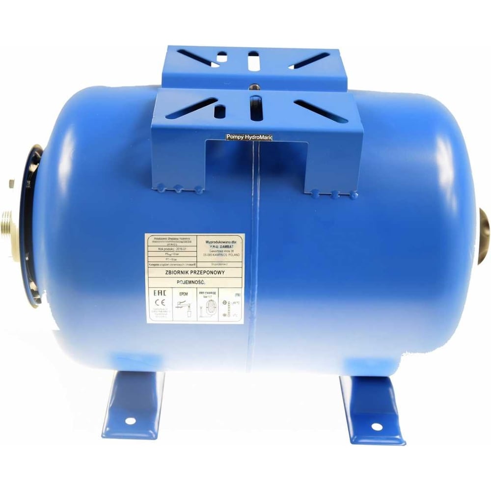 Изображение товара Мембранный бак IBO 50 л горизонтальный для питьевой воды высокое давление