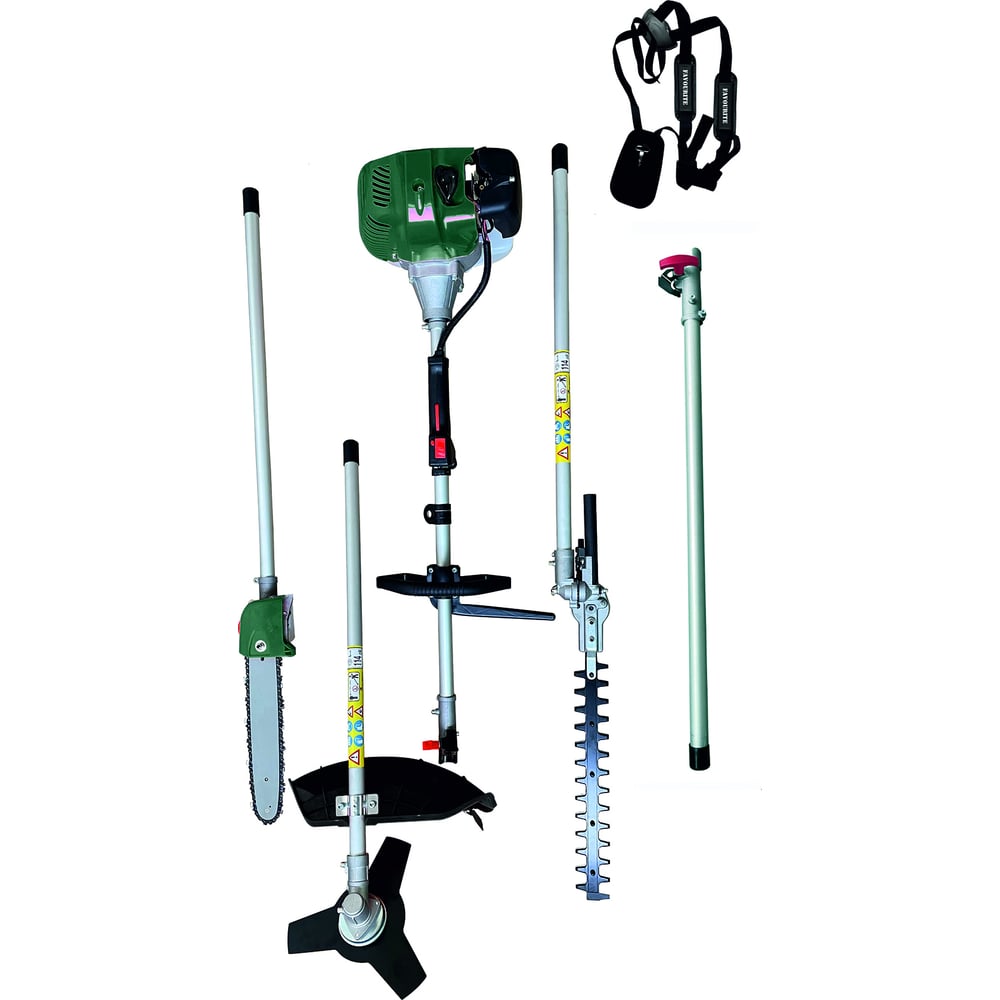 Садовый многофункциональный 2-х тактный бензиновый инструмент FAVOURITE BT 56KIT