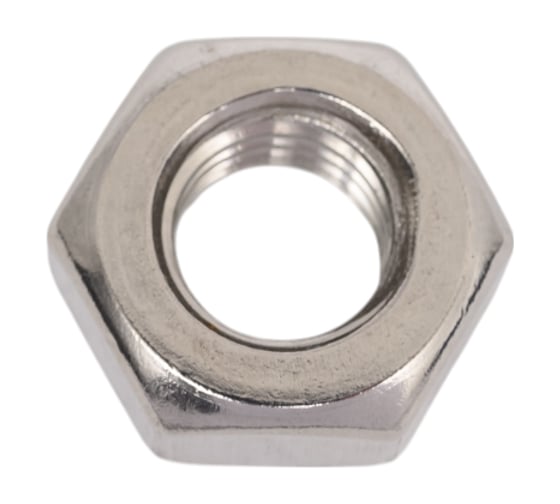 Изображение товара Гайка шестигранная Море-Метизов DIN 934 А2-70 M10, 10 шт GAYKA934A270M1010M