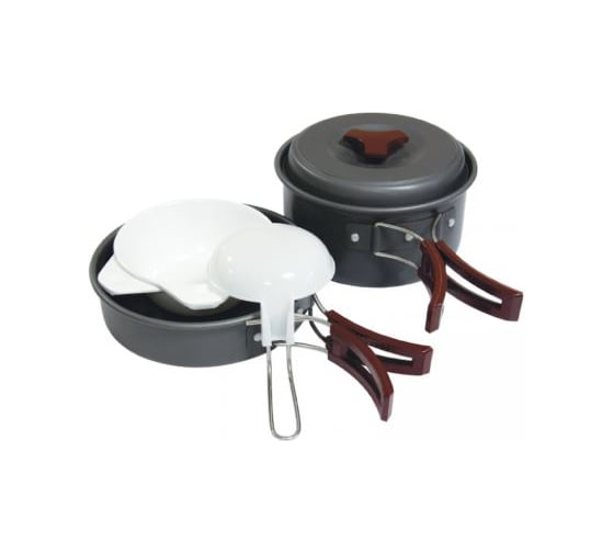 Изображение товара Набор посуды Tramp анодированный алюминий TRC-025