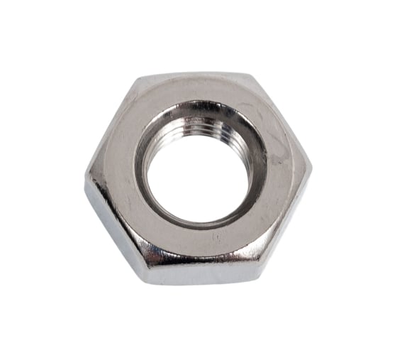 Изображение товара Гайка шестигранная Море-Метизов DIN 934 А2-70 M10, 100 шт GAYKA934A270M10100M