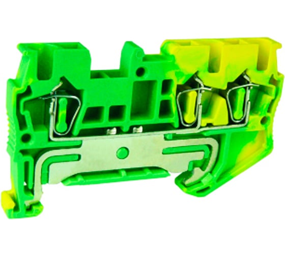 Изображение товара Пружинная заземляющая клемма UPUN UJ5-2.5/1×2JD, 100 шт 421032