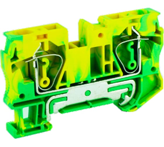 Изображение товара Пружинная заземляющая клемма UPUN UJ5-6JDE, 40 шт 421267