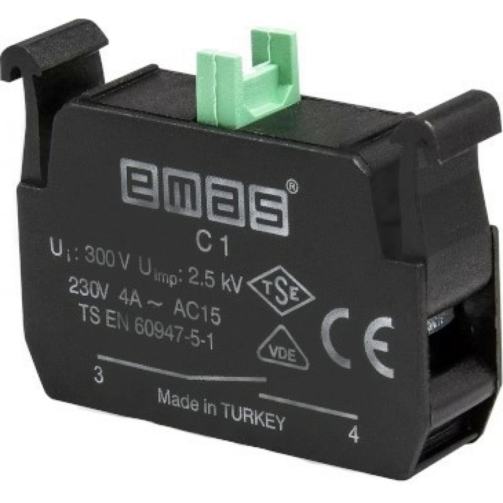 Блок-контакт EMAS блок контакт для ms25 iskra