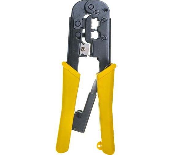 Изображение товара Обжимной универсальный инструмент Cablexpert с фиксатором для витой пары и тел.линии T-568R