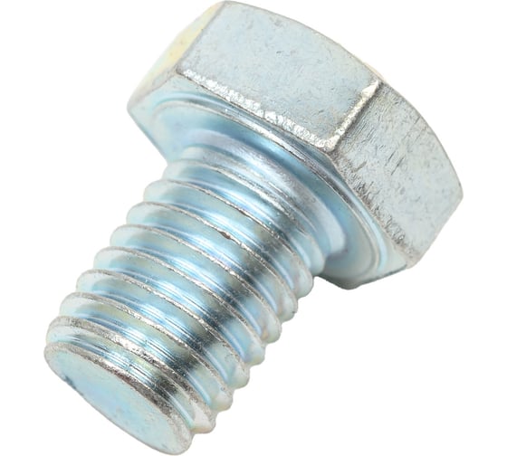 Изображение товара Болт ЦКИ DIN933 М12х16 8.8, цинк, SW 19 10 шт. 42626