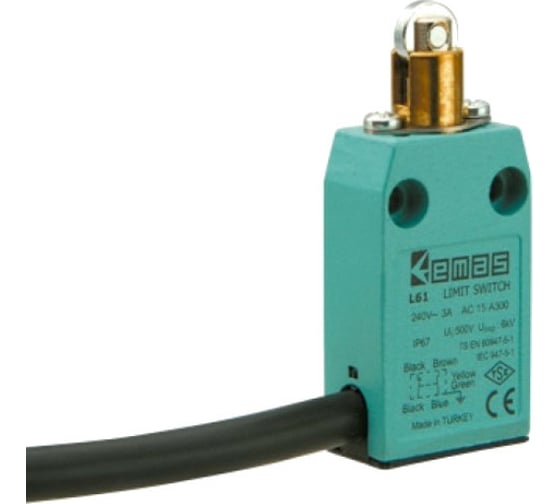 Изображение товара Концевой линейный выключатель быстрого переключения Emas 3-х направленный 240В, 3А L61K13MUM331